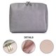 thumbnail image 3 of Bolsa grande de cuero para maquillaje, bolsa con cremallera, organizador de cosméticos de viaje para mujer, 3 of 5