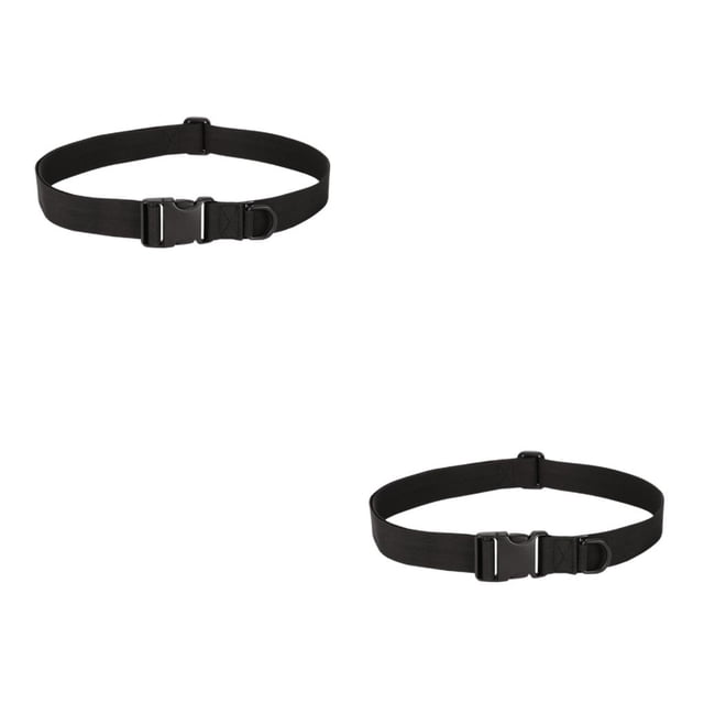 yingyy Nylon Accessory Belt Buckle Pouch Waist Strap Outdoor Sling Multi-function Sundries Bag Accessories Kit Camping Black 2Set