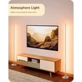 thumbnail image 4 of Lámpara de Piso LED EDISHINE Plata 146 cm Regulable 3000K 120V, 4 of 8