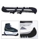 thumbnail image 4 of FLhrweasw Cuchilla Plástico para Cubre Protección Ajustable Antideslizante para Hockey (negro), 4 of 8