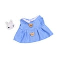thumbnail image 3 of Vestido de muñeca de peluche de 20 cm, accesorios para vestir muñecas suaves, ropa , colgante para muñeca, linda decoración, ropa para muñecas, 3 of 9