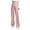 Pink, variant on Ohufall Maternity Pants for Women Fashion Solid Casual Drawstring Elastic High Waist Trousers Summer Loose Comfy Wide Leg Pregnancy Pants