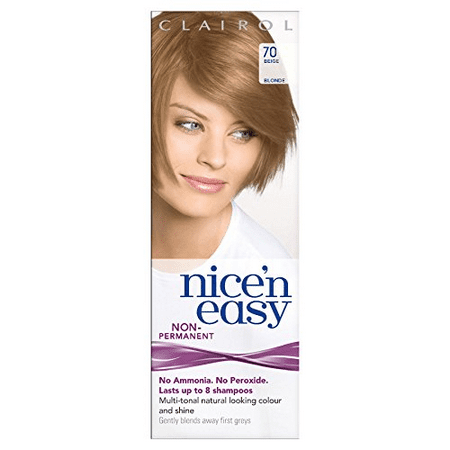 Clairol Nice n Easy Hair Color #70 Beige Blonde, UK Loving (Best Hair Dye Brand Uk)