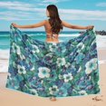 thumbnail image 2 of DHFJKG Women Sarong Swimsuit Coverups Chiffon Long Bikini Wraps Sheer Beach Bathing Suit Cover Up, 2 of 4