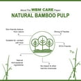 thumbnail image 5 of WBM Care Natural Bamboo Toilet Paper, 3-Ply, Unbleached, Tree-Free, 208 Sheets per Roll, 10 Rolls, Soft and Gentle Bath Tissue, Chemical-Free, 5 of 8