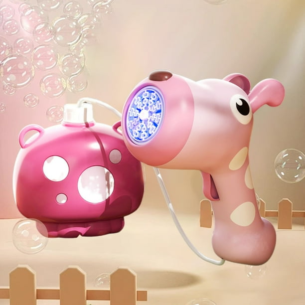 Juguetes, Educación, Juguetes Divertidos para Niños Burbuja Automática Burbuja Explosión 20 Agujeros Mochila Burbuja Juguetes para Niños Niños Niñas Regalos 140ml, máquina de burbujas