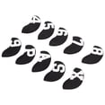 thumbnail image 2 of Number  Iron Headcover, Soft Durable Iron Club Head Cover  For Protecting Club White Words On Black Background, 2 of 8