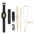 thumbnail image 2 of Sistema Del Smart Watch Y De La Joyería Del Perseguidor De La Aptitud, Del Smart Watch Y De La Pulsera De Las Mujeres Del Cuarzo Fijados Para IOS, 2 of 7