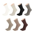 thumbnail image 3 of Unique Bargains 1 Pair Two-toed Socks Comfortable Warmth Socks for Women Khaki, 3 of 6
