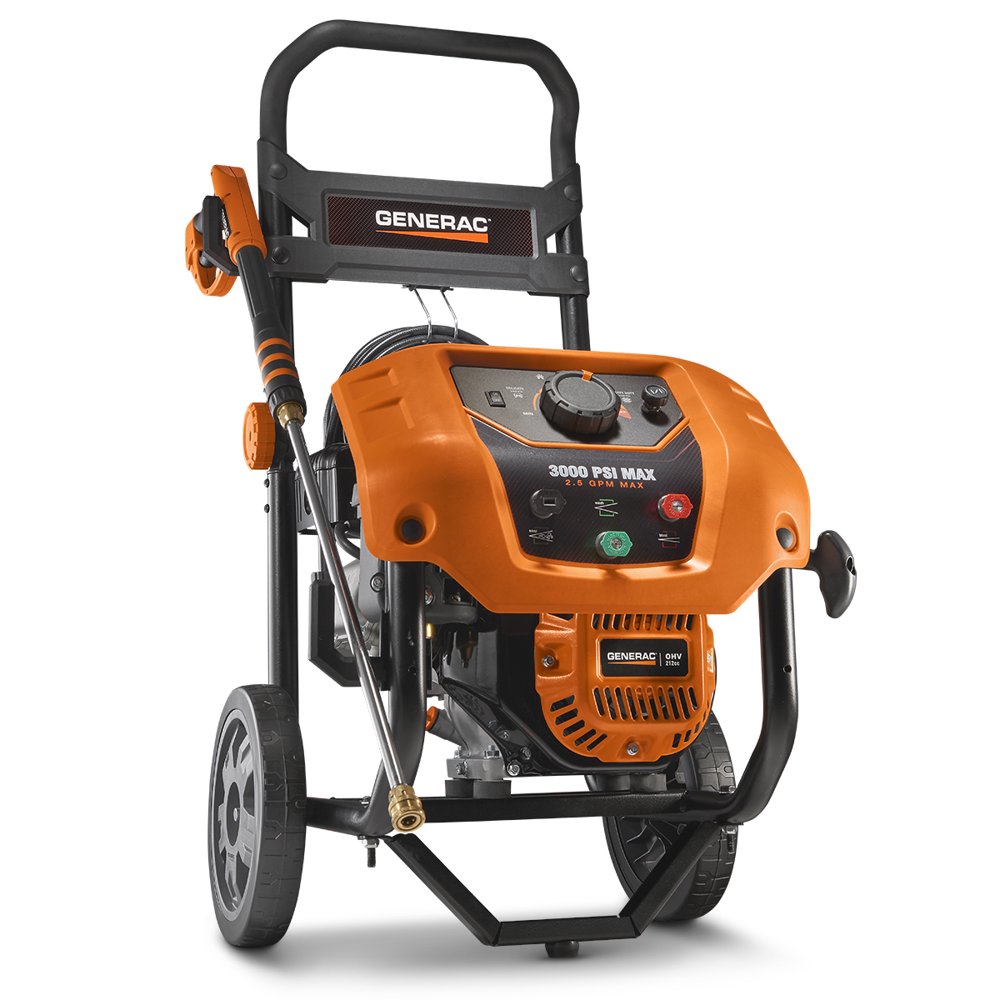Generac 6809 2,000 3,000 PSI Variable Residential Power Washer