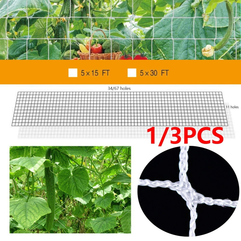 Multipurpose Garden Netting Vines Bean Plant Protection Nylon Climbing Frame 