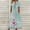 2# Light Blue womens summer dresses clearance sale, variant on Dyegold Sundresses for Women Casual Beach - Womens Summer Dresses V-Neck Short Sleeve Vintage Floral Print Plus Size Maxi Sun Dress Summer Beach Holiday Dresses