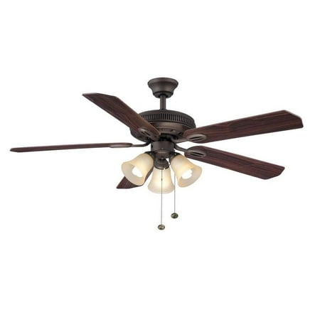 Hampton Bay Glendale Ii 52 In Oil Rubbed Bronze Ceiling Fan