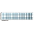 thumbnail image 3 of Plaid Sofa Upholstery Fabric by the Yard, Repetitive Traditional Lines Squares Tiles on Plain Background Illustration, Decorative Fabric for DIY and Home Accents, White and Blue Grey by Ambesonne, 3 of 5