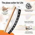 thumbnail image 2 of Cortador de pizza Rocker Zocy 16 Sharp, acero inoxidable, 40 cm, 2 of 8