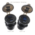 thumbnail image 2 of Enchufe de cargador de coche SUTNSCW Dual USB Quick Charge 3.0 y PD, 2 of 7