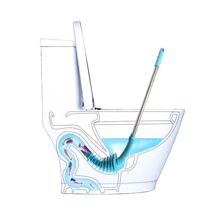 Toilet Plunger RV Auger - Toilet Clog Unclogger, Toilet Snake Bathroom ...