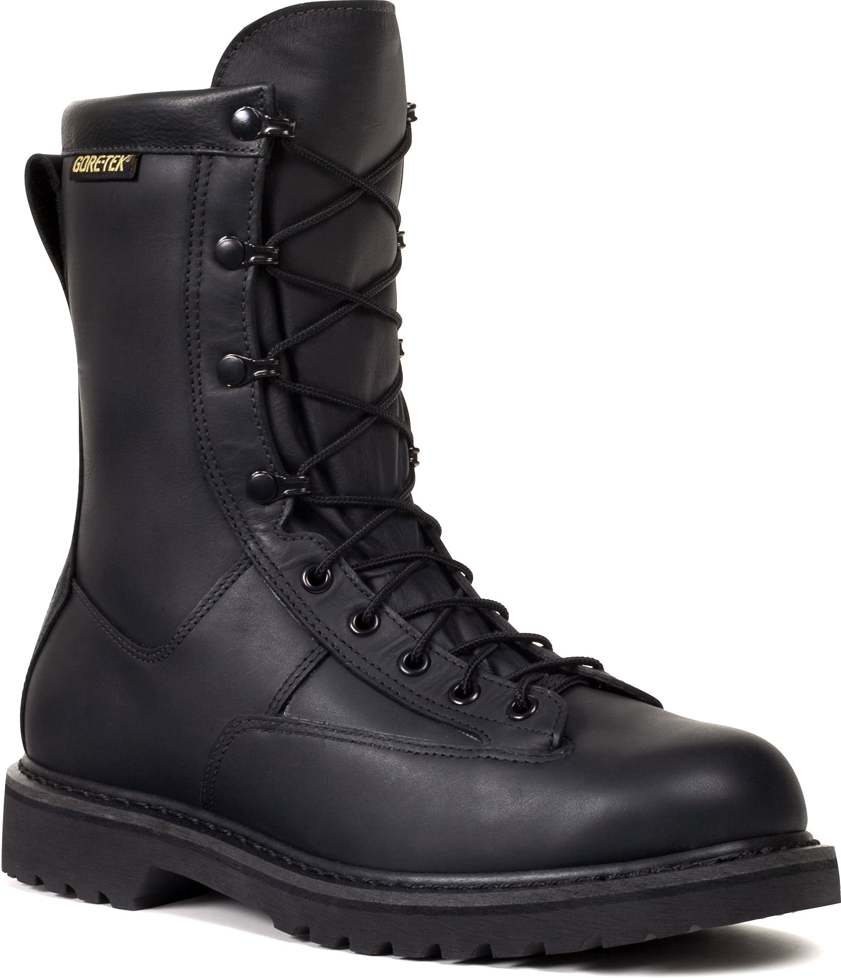 Boots Black Leather 3.5 EW - Walmart 