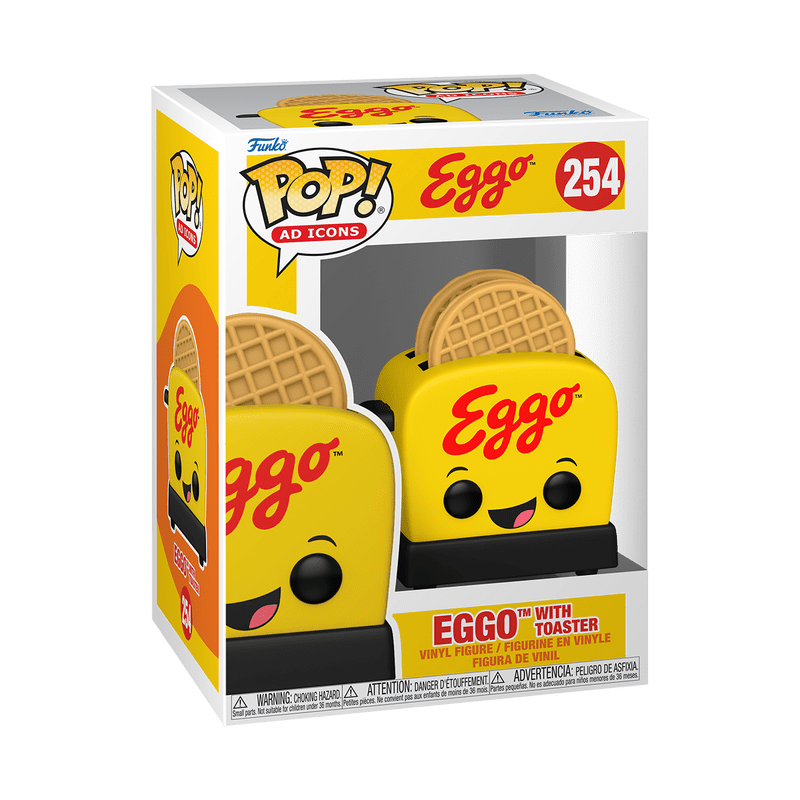 Funko Pop! Ad Icons: Kellogg's - Eggo with Toaster Vinyl Figure