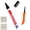 Black, variant on Waterproof Joint Pen for Ceramic Tiles, Waterproof Tile Grout Marker Pen, Quick Dry Grout Paint Marker, Stain-Resistant Tile Line Color Repair for Tile Floors & Walls (Silver)