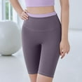 thumbnail image 2 of HomeGardon Shorts for Women Biker Shorts High Waisted Booty Gym Yoga Scrunch Butt Lifting Stretchy Basic Workout Shorts, Tummy Control Compression Running Yoga Shorts S-XXL, 2 of 4