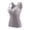 Light Violet, variant on Women's Lace Trim Thermal Vest, Embossed Design with Gathered Wire-Free Support for Autumn Winter Layering and Warm Base Layer Comfort-Green