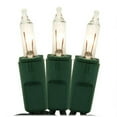 thumbnail image 2 of Northlight Set of 100 Clear Perm-O-Snap Mini Christmas Lights 6" Spacing - Green Wire, 2 of 2