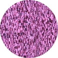 thumbnail image 1 of Ahgly Company Indoor Round Abstract Purple Modern Area Rugs, 4' Round, 1 of 4