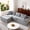 Grey2, variant on 105" Boneless Couch with Chaise L Shaped Cloud Couch with Waist Pillows Comfy Corduroy Deep Seat Modular Sectional Sofa for Living Room Bedroom