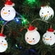 thumbnail image 3 of Luces LED de hadas de muñeco de nieve, luz estelar para jardín, hogar, boda, fiesta de Navidad, funciona con pilas, Metal, blanco cálido Namotu MZQ-1086, 3 of 5
