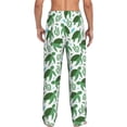 thumbnail image 3 of Picia Cartoon Turtle Mens Soft Woven Cotton Elastic Waistband Sleep Pajama Pant Lounge Sleep Pant With Pockets And Drawstring-X-Large, 3 of 9