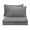 Gray, variant on I DO King Size Natural Bed Sheet Set, Long-Staple Combed Cotton Sheets, Extra Deep Pocket, Fade Resistant Hypoallergenic Pillowcase & Bedding Set