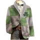 thumbnail image 2 of Ceisia Men's Corduroy Button-Up Party Coat with Pockets Stylish Casual Ceremonial Outerwear Gift, 2 of 8