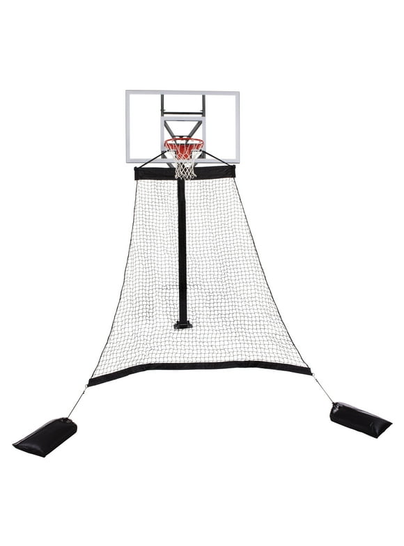 Goalrilla Basketball Hoop Return System Great for Solo Play or Free-Throw Practice and Compatible with Most In Ground Hoops