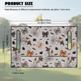 thumbnail image 7 of Yuyamidu Halloween Bow Golf Cart Seat Covers with Pockets for Women Gray Golf Cart Seat Towel Blanket Golf Cart Accessories for 2 Passenger Gifts for Golfer, 7 of 7