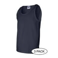 thumbnail image 2 of Gildan - Ultra Cotton® Tank Top - 2200 - 3 Pack - Multi-Pack - Navy - Size: S, 2 of 3