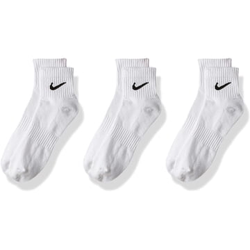Nike Everyday Cushioned Ankle Training Socks White 3-Pack