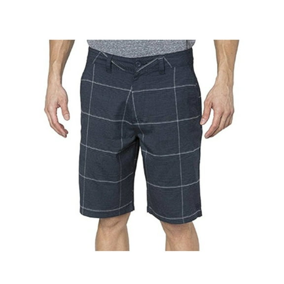 Hang Ten Mens Size 30 Flat Front Shorts, Navy