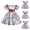 Red, variant on ATOGUTA Girls Tutu Dress Elegant Dress Short Sleeve A-Line Floral Midi Party Special Occasion Size 2T-10, Blue