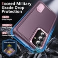 thumbnail image 4 of REQO for Samsung Galaxy S25 Plus Case for Samsung S25 Plus Phone Case with Built in Kickstand, Shockproof/DropProof Military Grade Protective Cover for Galaxy S25 Plus, 4 of 8