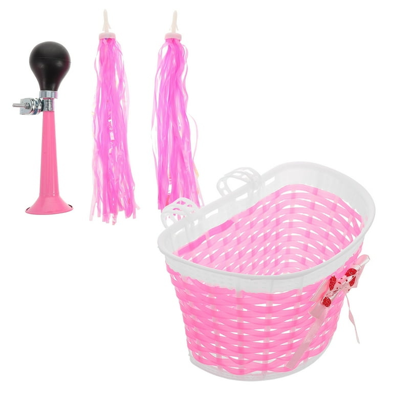 HEMOTON Kids Bike Basket with Streamers, Bell, Tassel Ribbon, and Horn - Cute Handlebar Accessories for Children and Scooters - Walmart.com HEMOTON Kids Bike Basket with Streamers, Bell, Tassel Ribbon, and Horn - Cute Handlebar Accessories for Children and Scooters - Walmart.com
