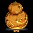 thumbnail image 2 of Boy's Star Wars The Force Awakens Halloween Pumpkin BB-8 Graphic Tee Black Medium, 2 of 5