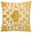 Gold, variant on Stacey Gray Abstract Polyester 20 in. x 20 in. Throw Pillow