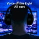 thumbnail image 4 of Herunwer Over-Ear Wired Gaming Headset with RGB Lighting, Breathable Memory Foam, and Detachable Microphone, 4 of 7