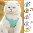 thumbnail image 7 of Cat Harness and Leash, Reflective Adjustable Vest Harness with Soft Breathable Air Mesh, No Pull Walking Escape Proof Harness and Leash Set for Growing Kittens, Cats, Puppies Outdoor Usage, 7 of 7