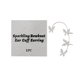 thumbnail image 2 of Pendientes colgantes femeninos sin agujeros, 2 of 8