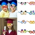 thumbnail image 2 of Party Balloon, Ongmies Kindergarten Graduation Season Decoration Graduation Party Paper Glasses Children's Graduation Photography Glasses Props, Event & Party, 8*Glasses Decoration, 2 of 7