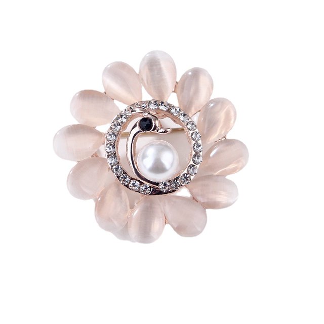 Broche de diamantes de imitación XianweiShao para ropa de mujer