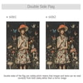 thumbnail image 5 of Wobogo Lass Surrounded by Butterflies Garden Flag 28×40 Inch Double Sided For Outdoor Yard Decoration, 5 of 6