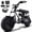 MB002-Black, variant on Aoemoe 105CC Dirt Bike, 30 MPH High-Speed Off-Road Motorcycle, Black